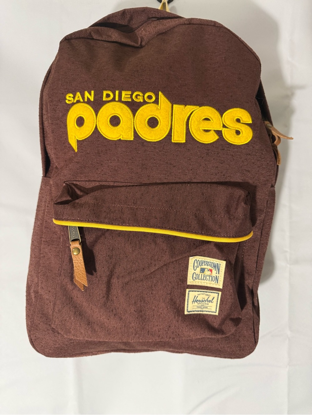 Herschel San Diego Padres MLB Cooperstown Heritage Backpack NWT